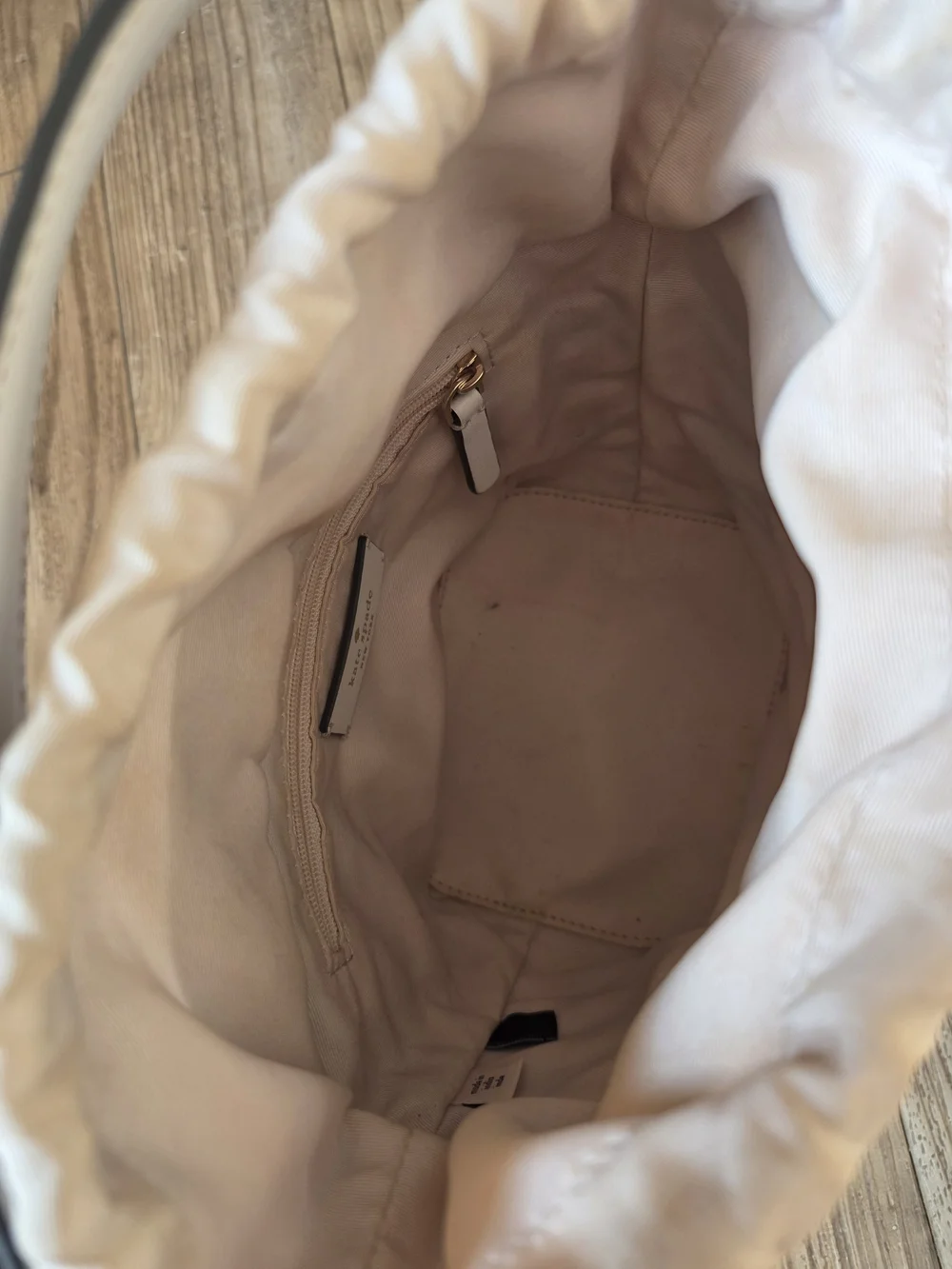 kate spade New York Pippa Woven Small Bucket Bag